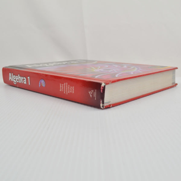 Holt McDougal Algebra 1 - Student Text – 2012 Common Core Edition (A2)
