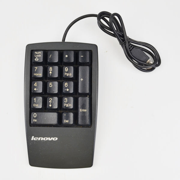 Lenovo Wired External USB Numeric Number Pad Keyboard Keypad Model KU-9880 IBM