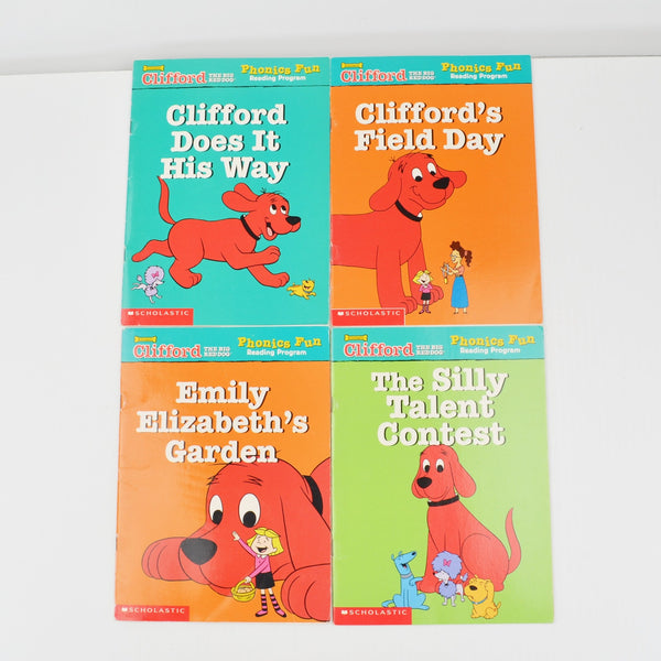 Clifford The Big Red Dog Phonics Fun Reading Program Lot 12 Books Homeschool