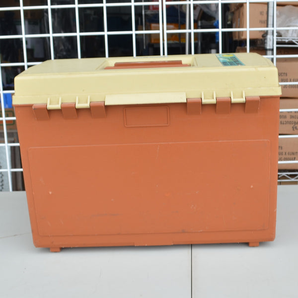 Plano Multi-Drawer Fishing Tackle Box - Full of Lures and Other Tackle - Brown
