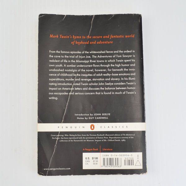 The Adventures of Tom Sawyer by Mark Twain - Paperback Penguin Classics