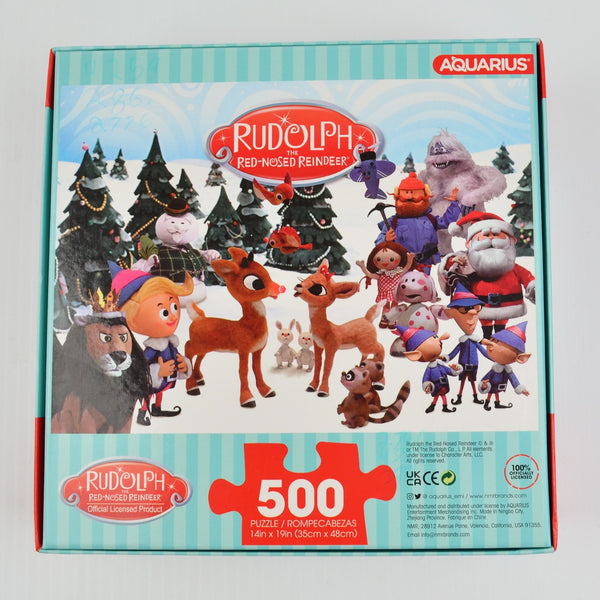 Aquarius Rudolph The Red Nosed Reindeer Puzzle Classic 500 Piece Jigsaw Puzzle