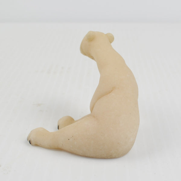 Quarry Critters Polar Bear Pam - Sitting Bear Figurine 2000 Second Nature Design