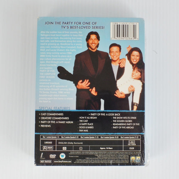 Party of Five DVD Lot Seasons One Two Three - Seasons 1 2 3  NEW SEALED