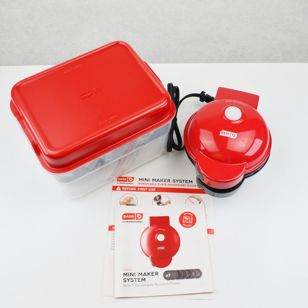 Dash MultiMaker™ Mini System Holiday Waffle Maker Halloween, Santa - WH81