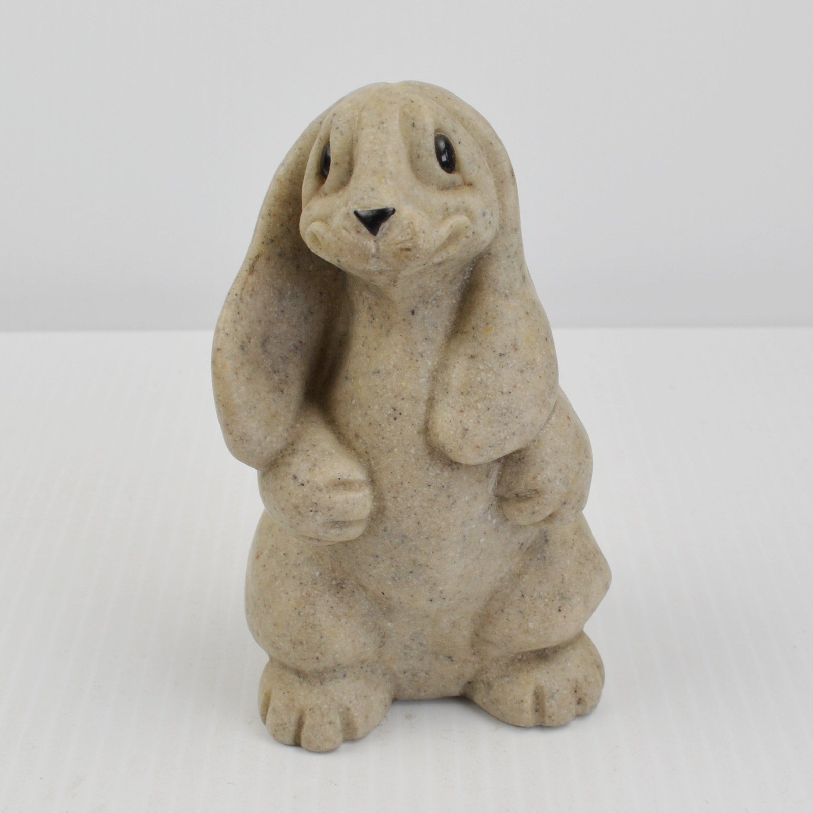 Quarry Critters Rocco - Standing Rabbit Bunny Figurine 2001 Second Nature Design