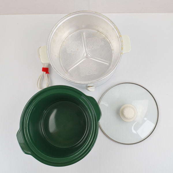 Rival Crock Pot Slow Cooker 2-Qt - Removable Bowl, Glass Lid