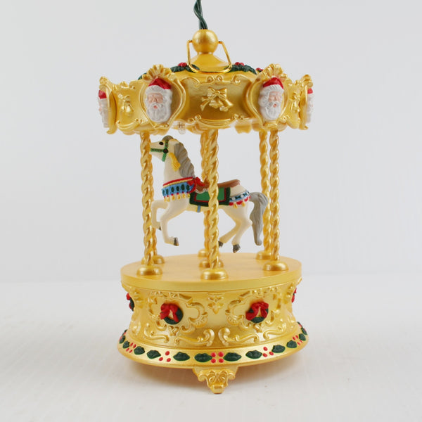 Hallmark Keepsake Tobin Fraley Holiday Carousel Christmas Ornaments 1994-96 Lot