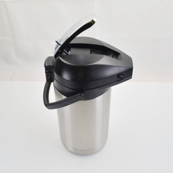 BUNN 3 Liter Lever-Action Airpot - Stainless Steel - Model 32130 Coffee Carafe