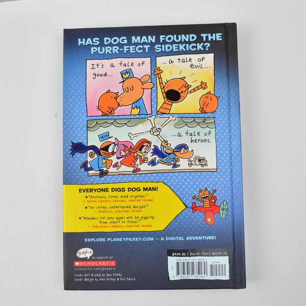 Dog Man by Dav Pilkey - Lot of 5 Books - Cat Kid, Fetch-22, Unleashed, Fleas