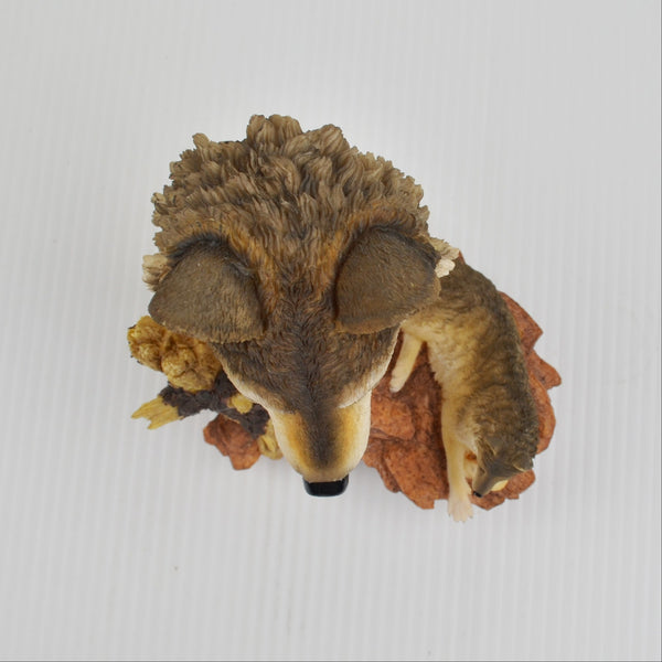 Hamilton Wolf Sculpture Figurine Time of Reflection Soul of Nature Collection 99