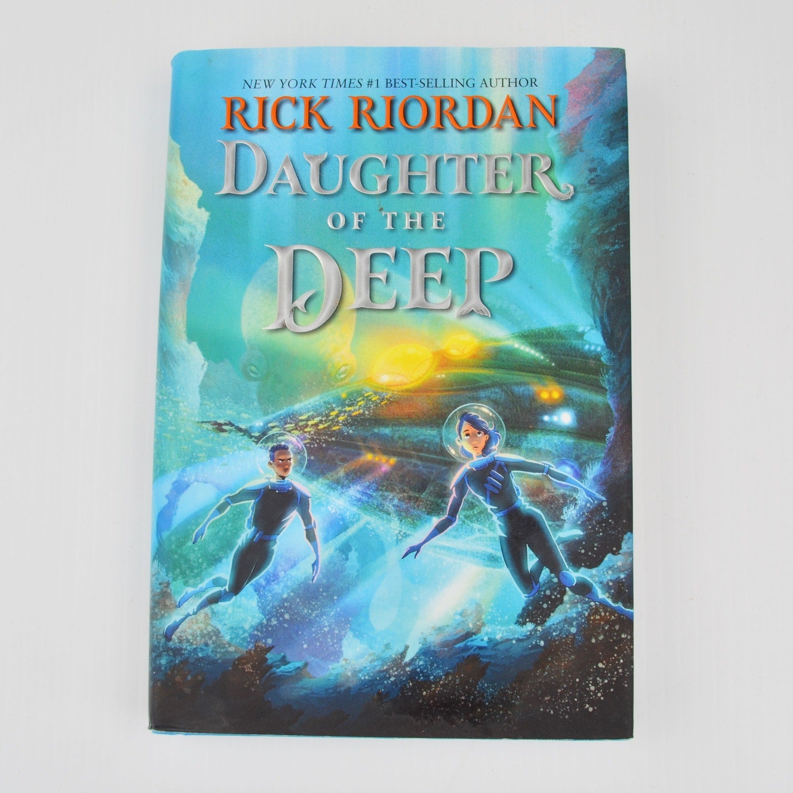 Signed Daughter of the Deep by Rick Riordan 1st Edition 20,000 Leagues Under Sea