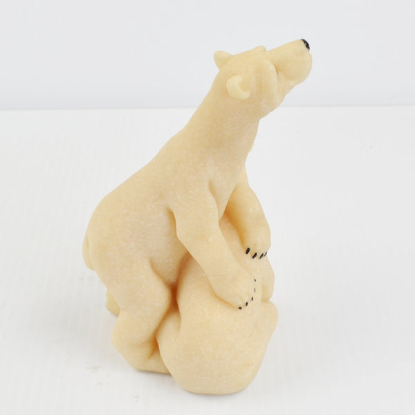 Quarry Critters Polar Bear Peter & Polly Bear Figurine 2000 Second Nature Design