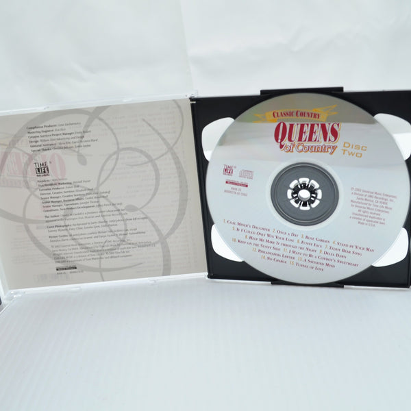 Classic Country - Queens Of Country (CD, 2003, 2 Discs, Time Life Music)