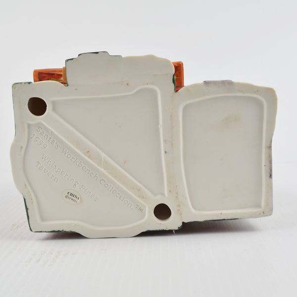 Santa's Workbench Collection Victorian Whispering Pines Tavern - New LED Light