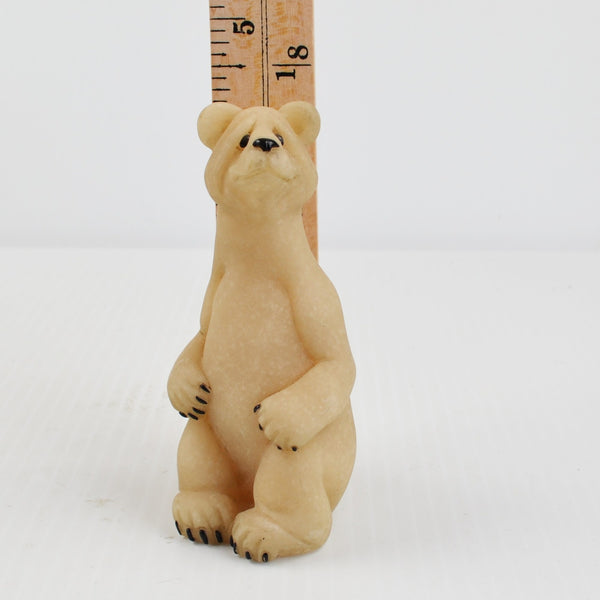 Quarry Critters Polar Bear Poncho - Standing Figurine 2000 Second Nature Design