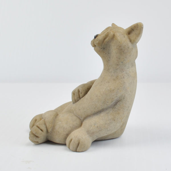 Second Nature Design Quarry Critters Cat Carla - Winking Cat Figurine 2000