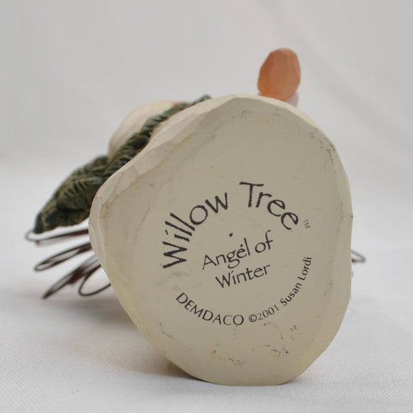 Willow Tree Angel of Winter by Susan Lordi 2001 - Wreath -  5.25"