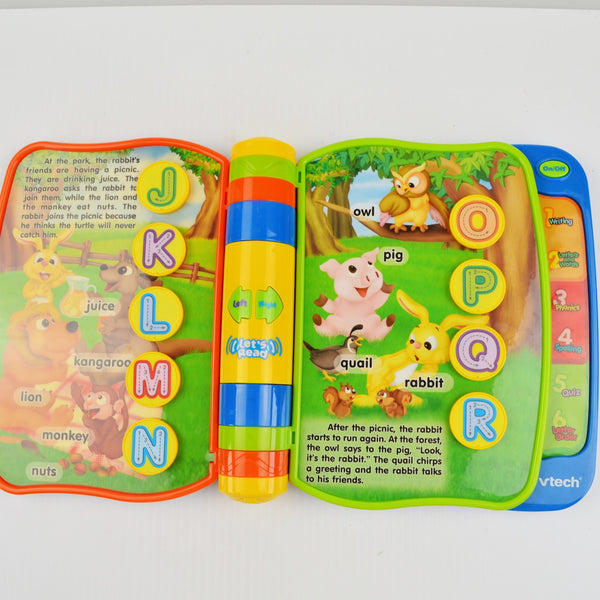 Vtech Write & Learn Talking Narrated Letter Book, 6 Educational Activities Works