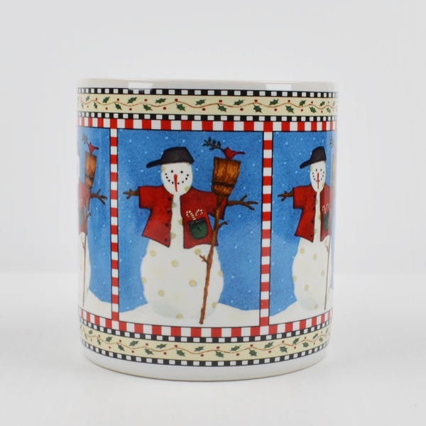 Debbie Mum Snowman Coffee Mug Christmas Mug Holiday Cup - 1998 Sakura