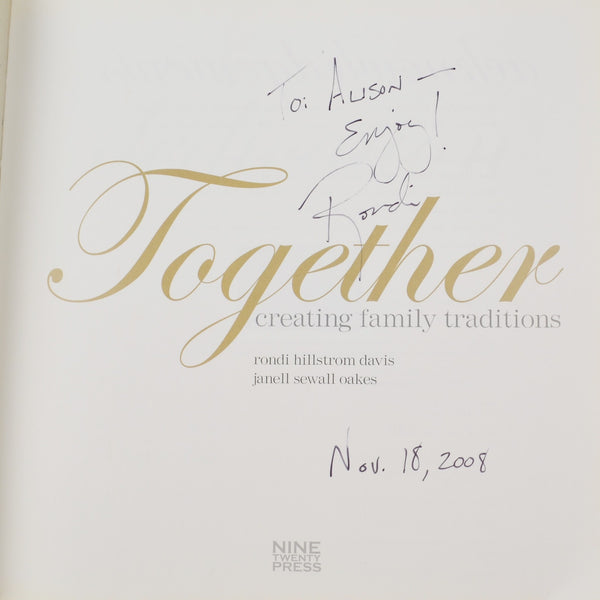Together: Creating Family Traditions by Rondi Davis, Janell Oakes