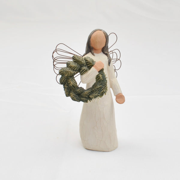 Willow Tree Angel of Winter by Susan Lordi 2001 - Wreath -  5.25"