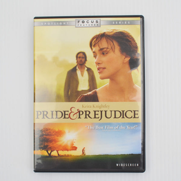 Pride and Prejudice (DVD, Widescreen, 2005) Keira Knightley, Matthew MacFadyen