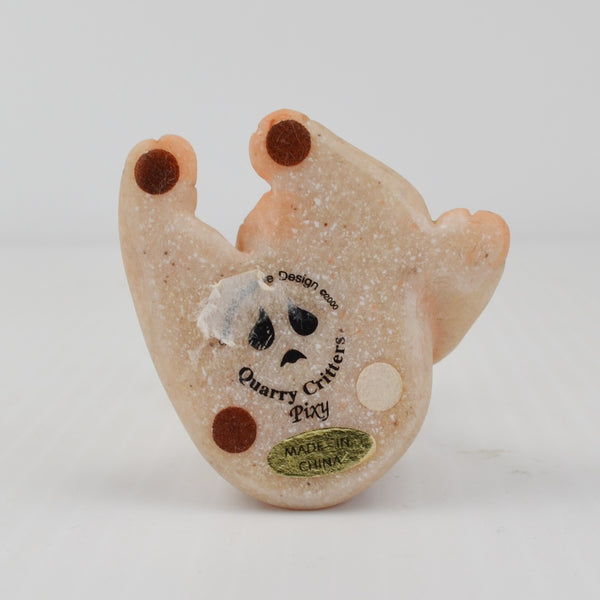 Second Nature Design Quarry Critters Pixy Pig - Sitting Pig Figurine 2000