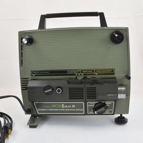 Wards 809 Duo 8 Super 8 Movie Projector - Powers On, Lights Up, Not Fully Tested