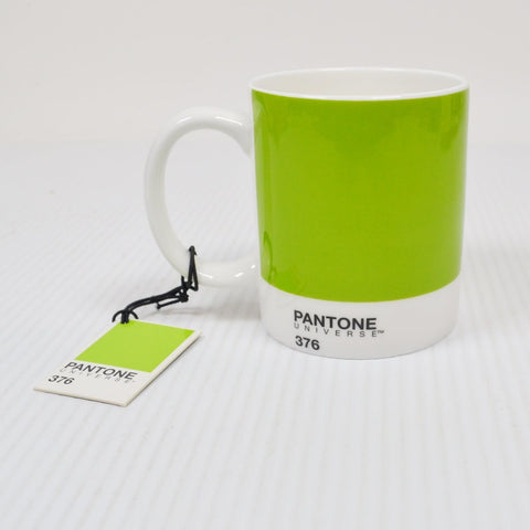 Pantone Coffee Mini Mug - 376 - Caterpillar Green - Espresso Mug 8 oz - NEW