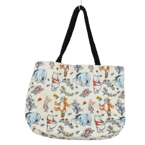Disney Winnie The Pooh and Friends Tote Bag - Water Resistant, Easy to Clean