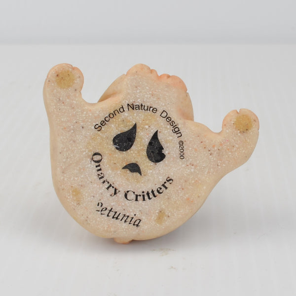 Second Nature Design Quarry Critters Petunia Pig - Sitting Pig Figurine 2000