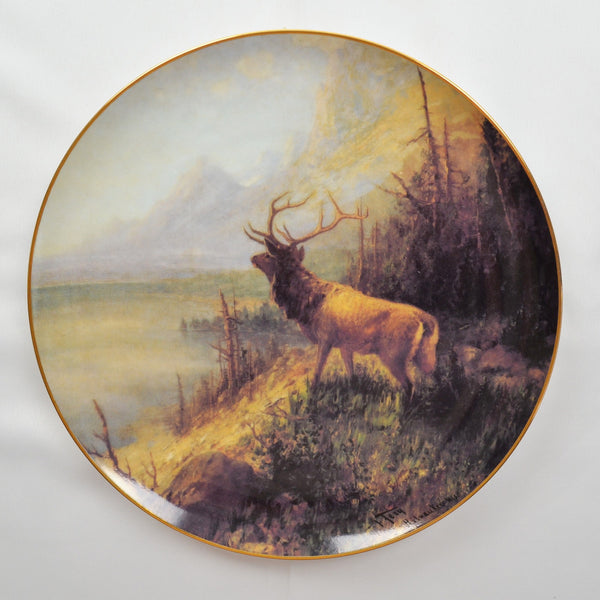 BNSF Railway Collector Plate Jackson Lake 1996 Burlington Santa Fe Railroad