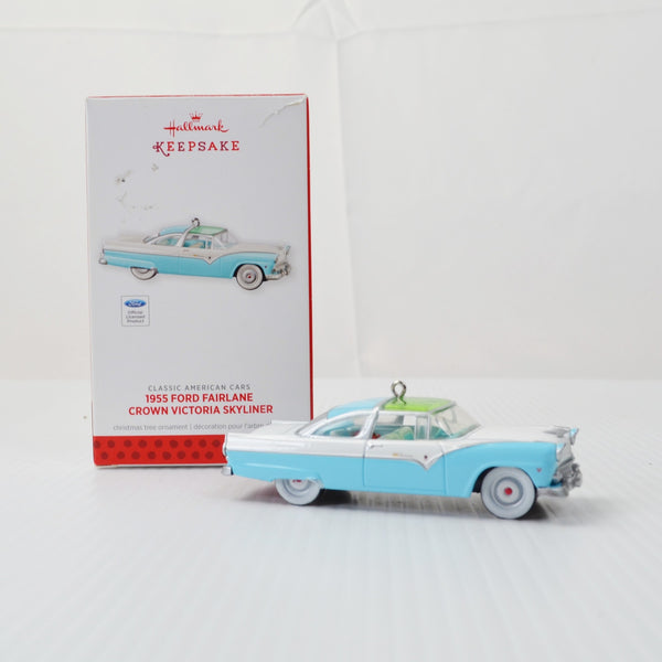 Hallmark Classic Car Lot of 4  Keepsake Christmas Ornaments Ford Mustang, Buick