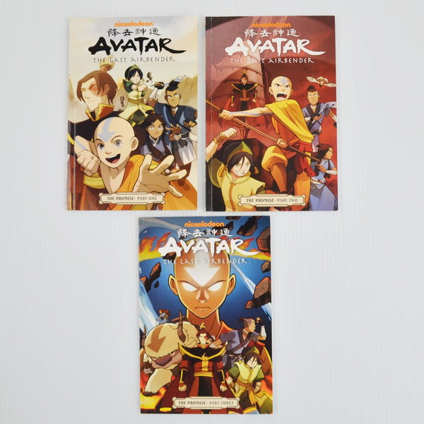 Avatar & Legend of Korra 8 Book Graphic Novel Lot • The Promise Search Turf Wars