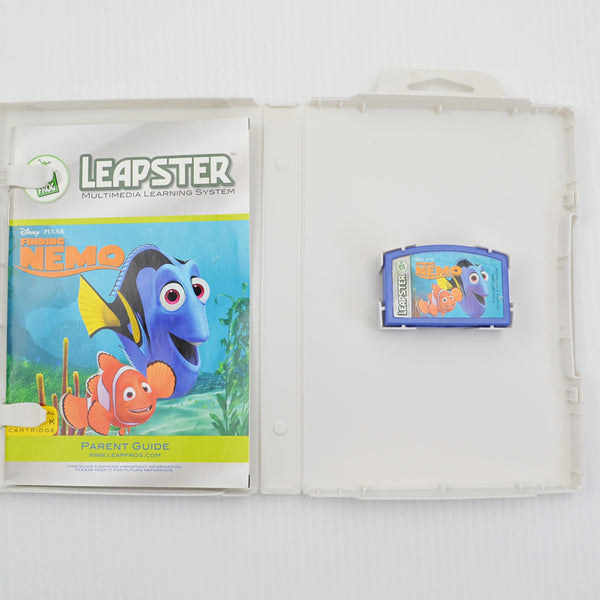 5 Lot Leap Frog Leapster Game Cartridges - Dora, Nemo, Up, Disney Fairies, I Spy