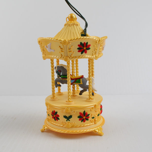 Hallmark Keepsake Tobin Fraley Holiday Carousel Christmas Ornaments 1994-96 Lot