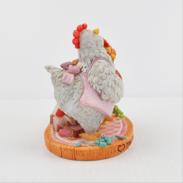 Vintage Chicken Soup For the Soul “True Friendship Lasts Forever” Figurine 1999
