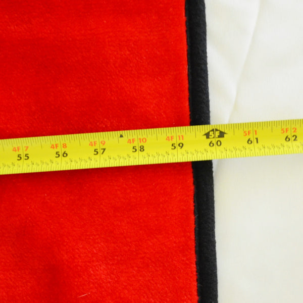 TEXAS TECH Soft Fleece Throw Blanket 50x60" NCAA College Collegiate Red Raiders