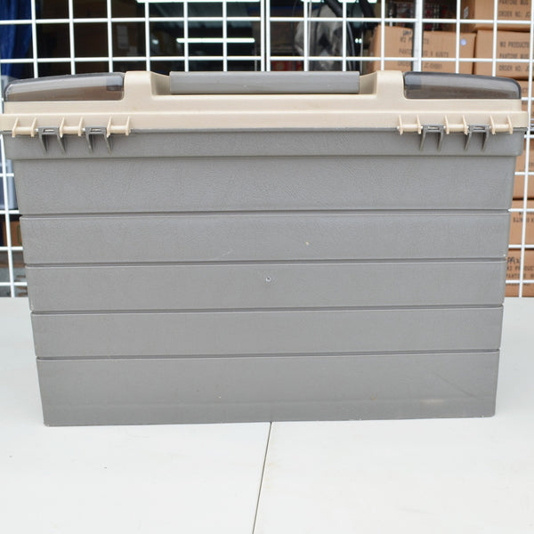 Plano Multi-Drawer Guide Series Fishing Tackle Box - With Lures, Tackle - Gray
