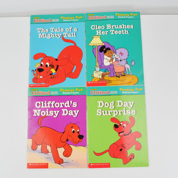 Clifford The Big Red Dog Phonics Fun Reading Program Lot 12 Books Homeschool