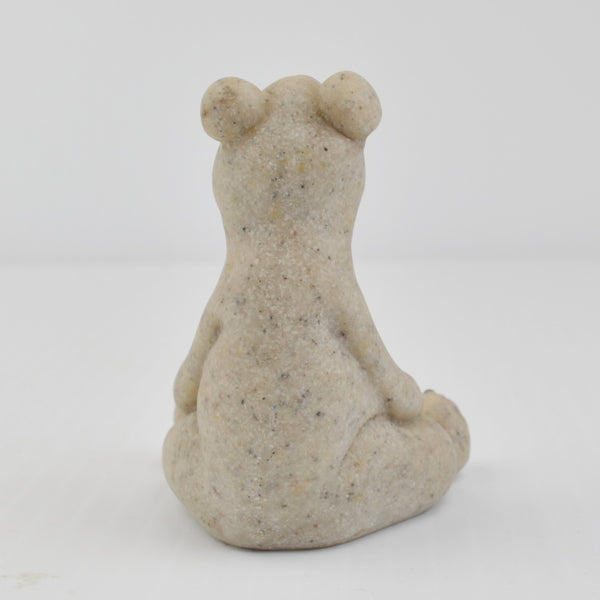 Second Nature Design Quarry Critters Boo Bear - Sitting Bear Figurine 2000