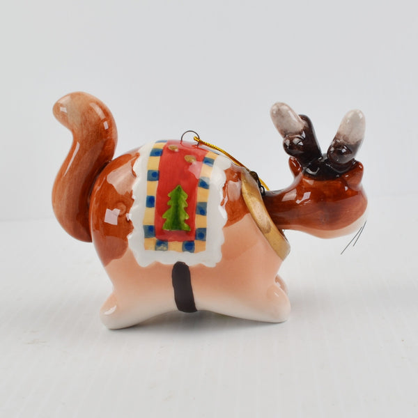 Dillard's Trimmings Cat Bobble Head Christmas Ornaments - Set of 3