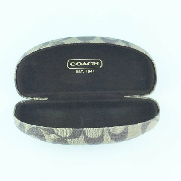 Coach Original Sunglasses Eyewear Case Signature Logo Hard Case - USED