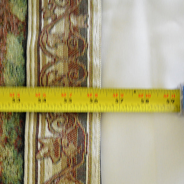 Large Wall Hanging Tapestry - 56" x 35" - Beautiful French Doors Garden w/Rod