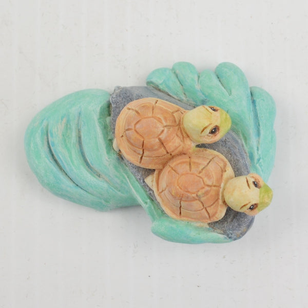 Dreamsicles Turtle Pair Figurine from 1998 Cast Art Noah’s Ark Set 10557