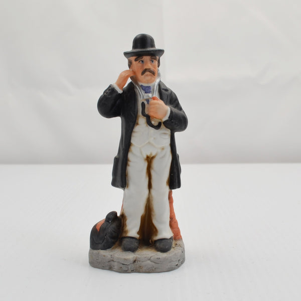 Vintage Ayerst Doctor Pharmacist Figurine House Calls - Medical Bag, Bowler Hat
