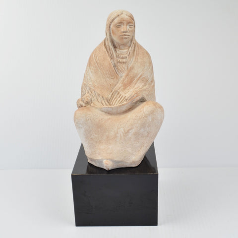 1983 “Madre Tierra” Marshall Acoma Austin Productions Native American Sculpture