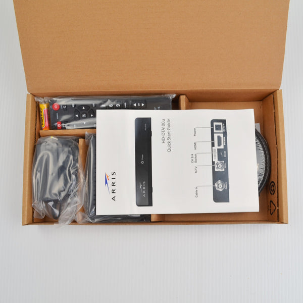 ARRIS HD -DTA100u/4300/000 Digital Transfer, Remote, Cable, AC Power Adapter NEW