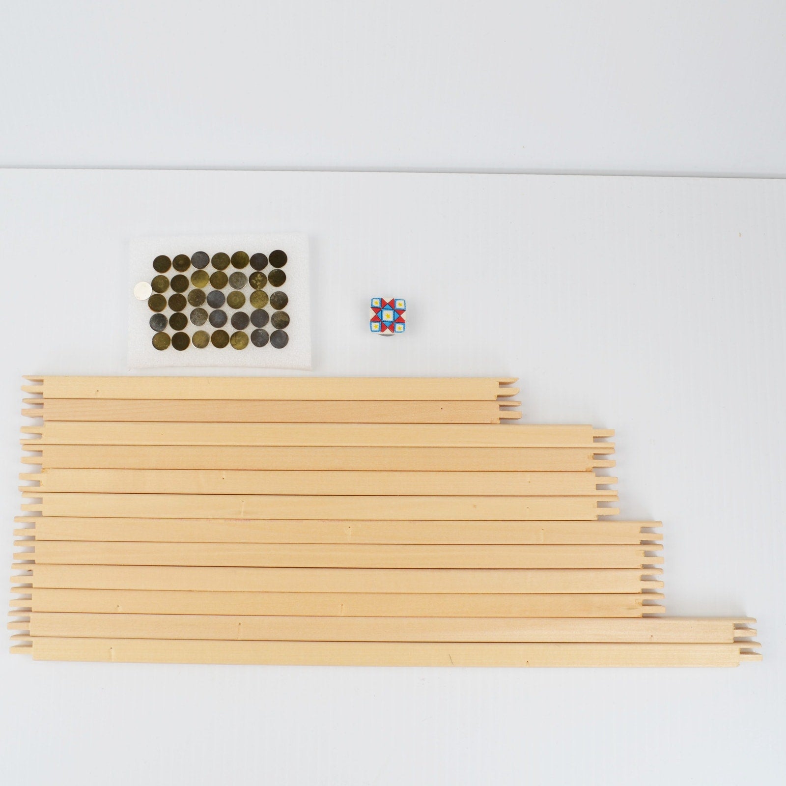 Lot of 6 Pairs of Wood Stretcher Bars Frame for Needlepoint, Quilting, Stitching